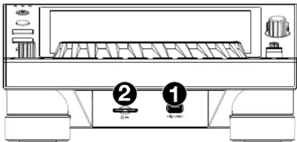 Denon DJ SC6000 Prime - Front Panel - 1