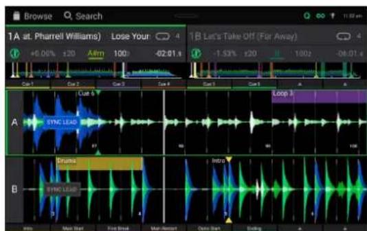 Denon DJ SC6000 Prime - Mode d'affichage performance view - 2