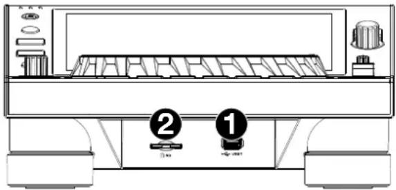 Denon DJ SC6000 Prime - Pannello anteriore - 1