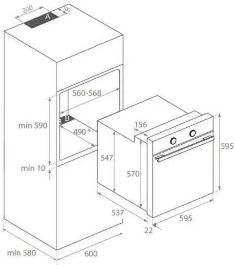 Pando PHT963 - ESQUEMAS INSTALLACION Y COTAS - 1