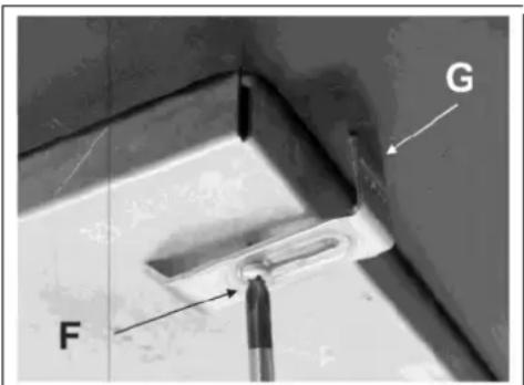 Pando PGA4130 - 4) COOKTOP FASTENING - 2