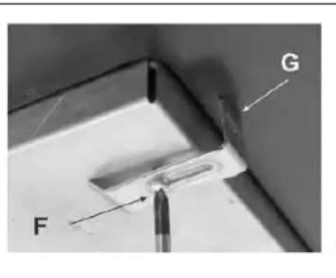 Pando PGA4130 - 4) FIJACION DE LA PLACA DE COCCION - 2