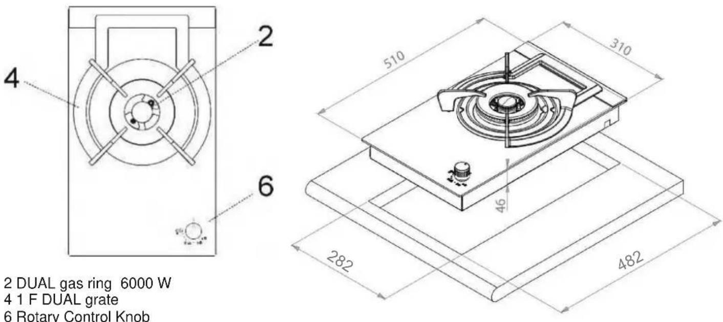 Pando PGA4130 - MODEL:PGA-4130 - 1
