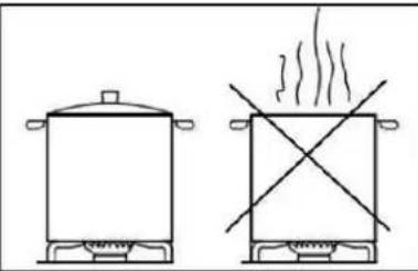 Pando PGA4130 - CONSELHOS PARA AFORRAR ENERGÍA E EVITAR DANOS NOS RECIPIENTES - 1