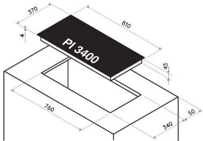Pando PI 3100 - Fitting - installing: - 3