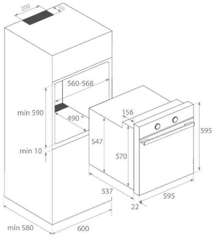 Pando PHB961 - PHP 962 Pirolítico - 1