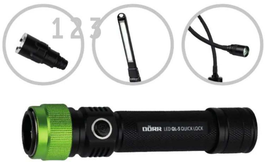 Dörr QL3 - LED MULTIFUNKTIONSARBEITSLEUCHTE - 1