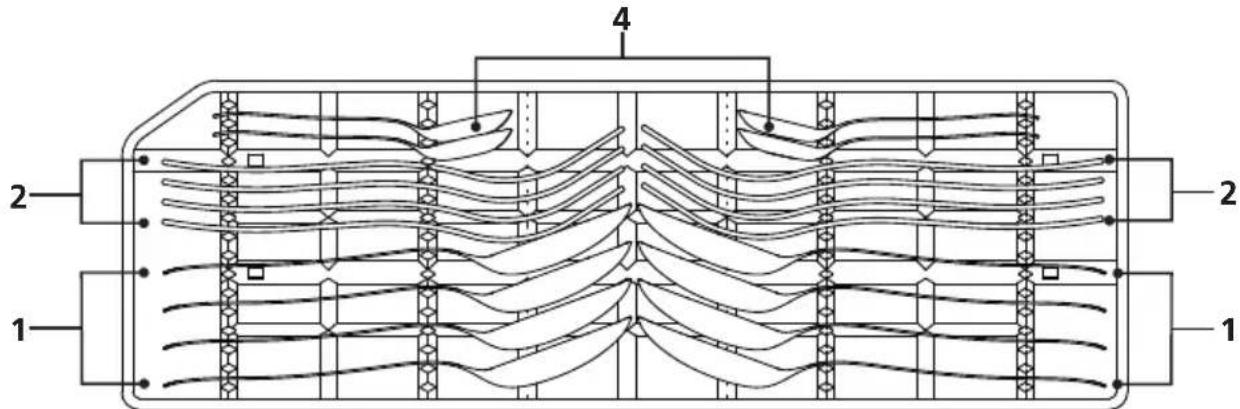 Pando PLI7360 - 3.Cutlery rack: - 2