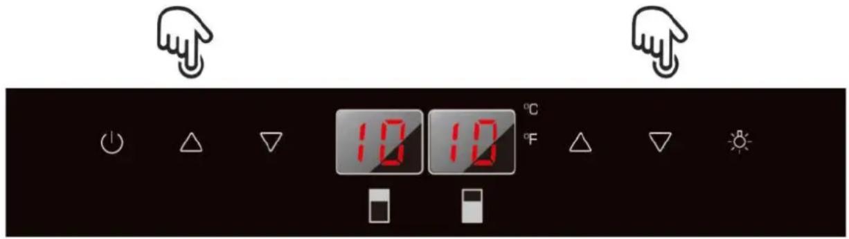 Pando PVMAVP 12470CRR - AJUSTE DEL CONTROL DE TEMPERATUREA - 1