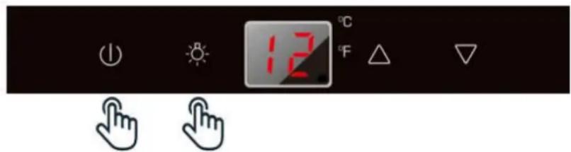 Pando PVMAVP 12470CRR - MODO "DISPLAY OFF - 2