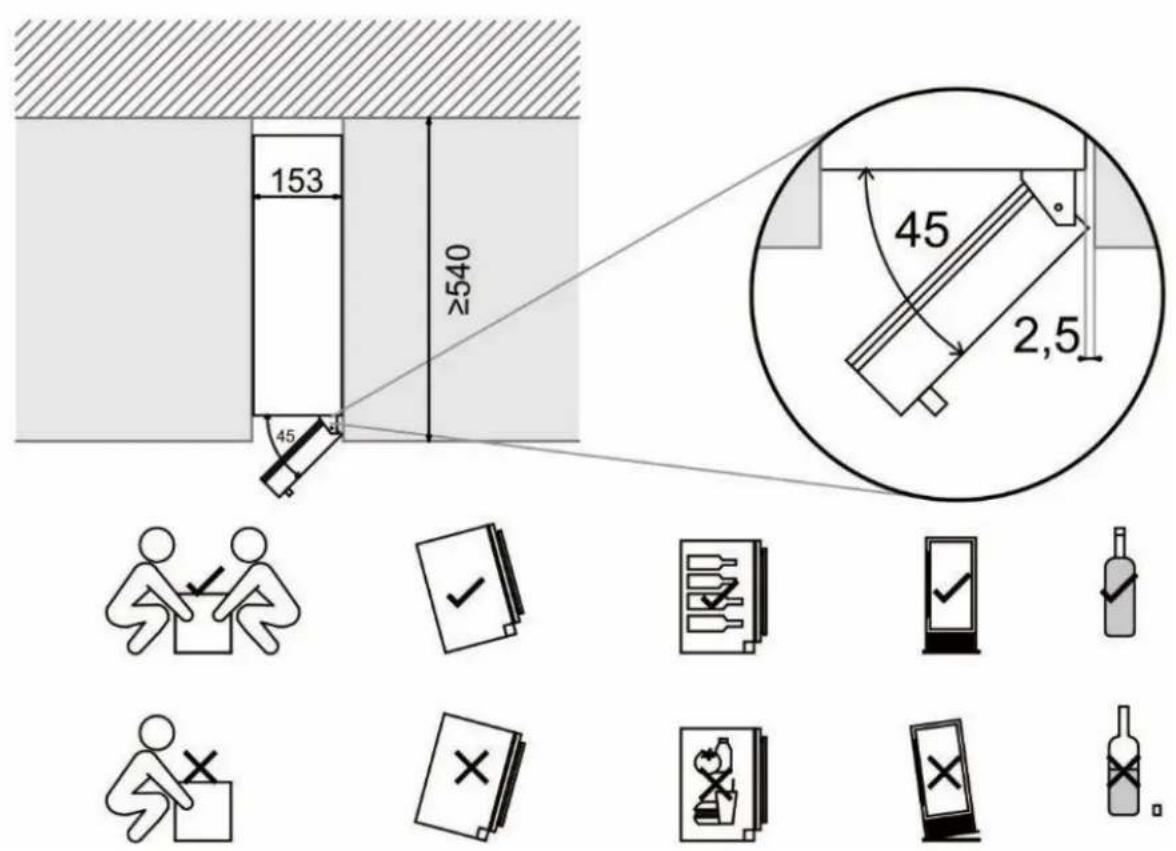 Pando PVMAVP 12470CRR - Schemas installation et COTES - 1