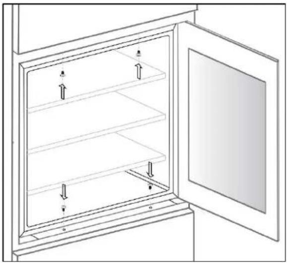 Pando PVMAVP 12470CRR - Seulement pour modèles EN COLONNE / INTEGRE: - 1