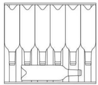 Pando PVMAVP 12470CRR - Distribution de bouteilles - 1
