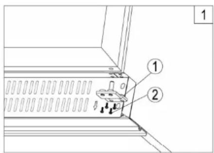 Pando PVMAVP 12470CRR - ESQUEMA - MODELOS ENCASTRADOS SOB A BANCADA - 1