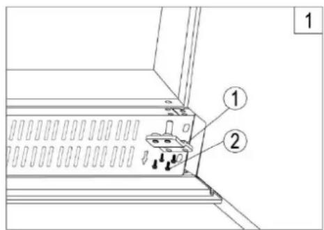 Pando PVMAVP 12470CRR - SCHEMA - Modeles encastrés sous le PLAN de travail - 1