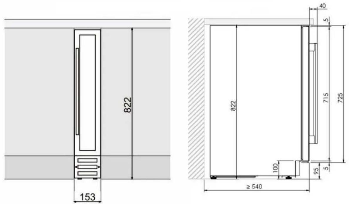 Pando PVMAVP 12470CRR - 10.ESQUEMAS INSTALLACION Y COTAS - 1