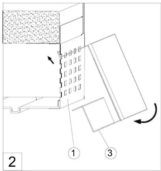 Pando PVMAVP 12470CRR - GLASS PLINTH (OPTIONAL) - 2