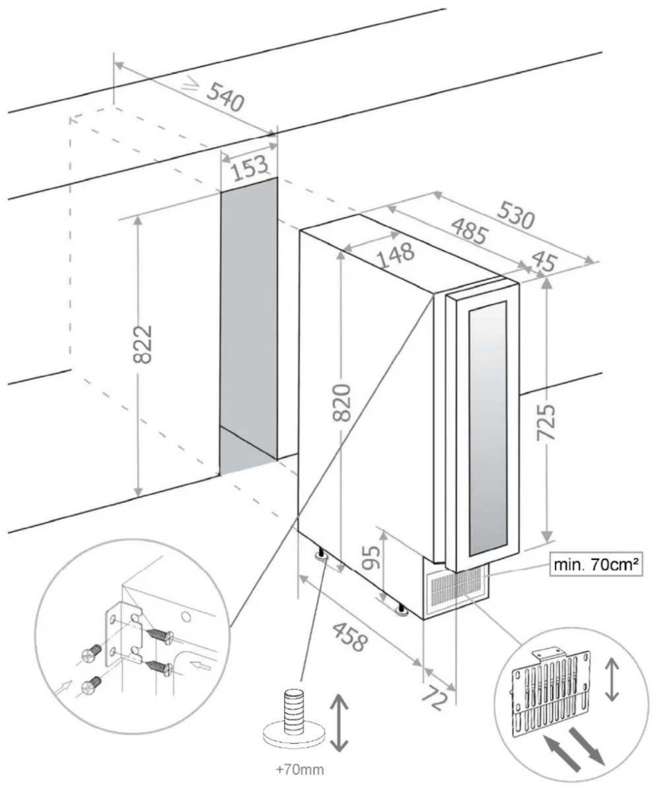 Pando PVMAVP 12470CRR - PVMB 15-7 - 1