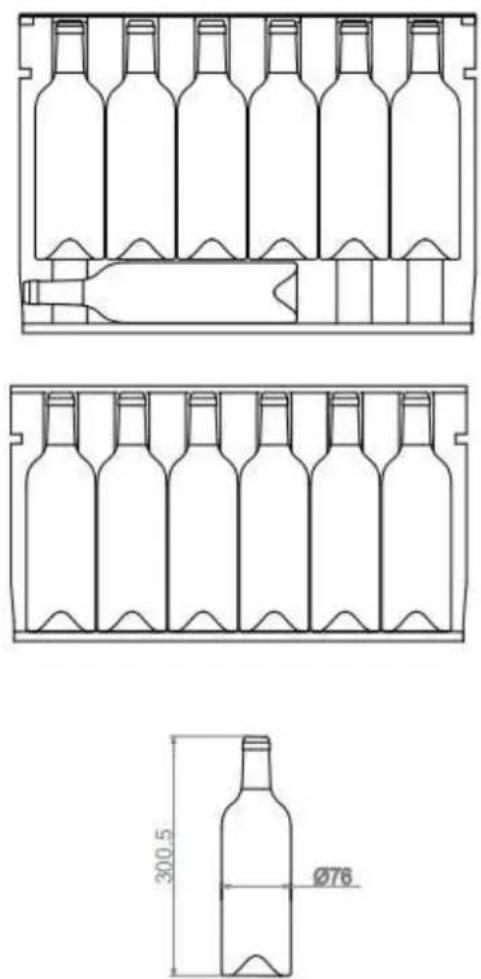 Pando PVZB 159 CRL - BOTTLES DISTRIBUTION - 2