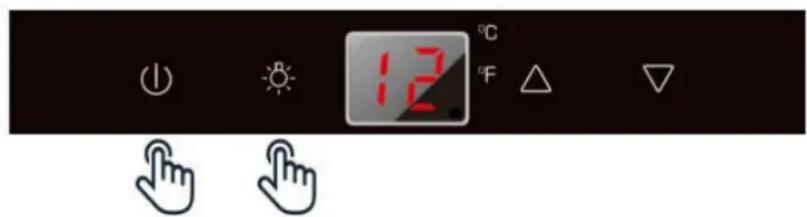 Pando PVZB 159 CRL - DISPLAY OFF MODE - 2