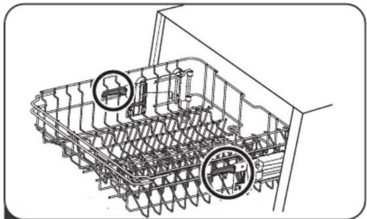 Pando PLT7460 - Ajuste de la cesta superior - 2