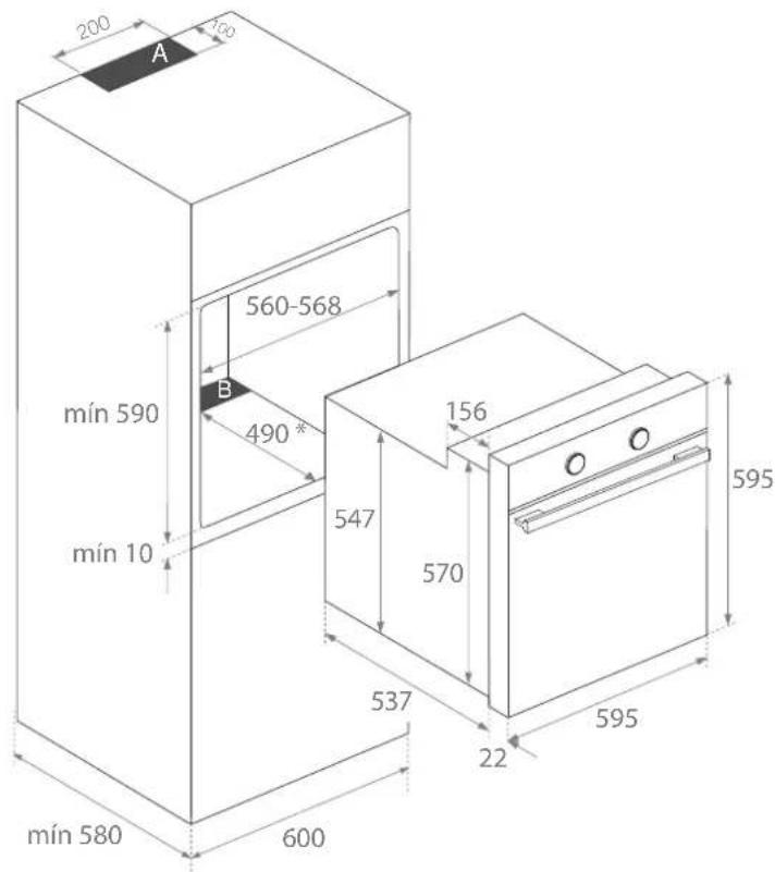 Pando PHP962 - INSTALLACION EN COLUMNA - 1