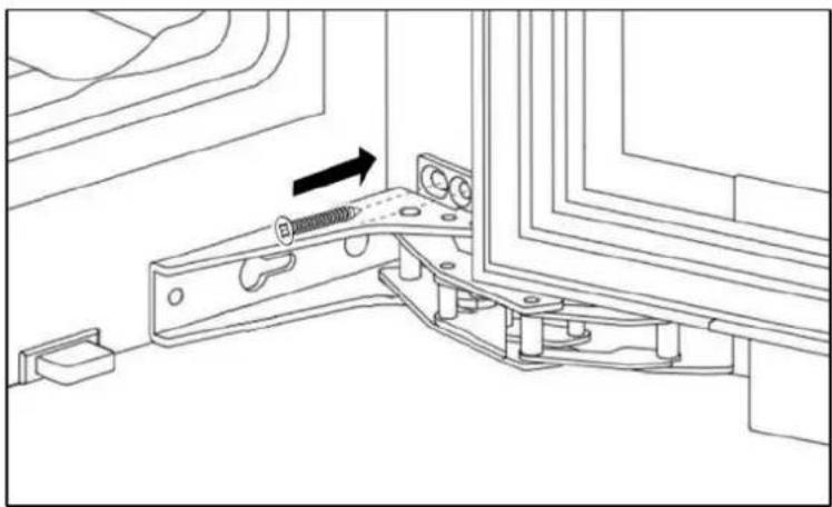 Pando PVMAVP 12470 XR - Uniquement pour les modèles avec charnière professionnelle intégrée avec serrure "SOFT - 1