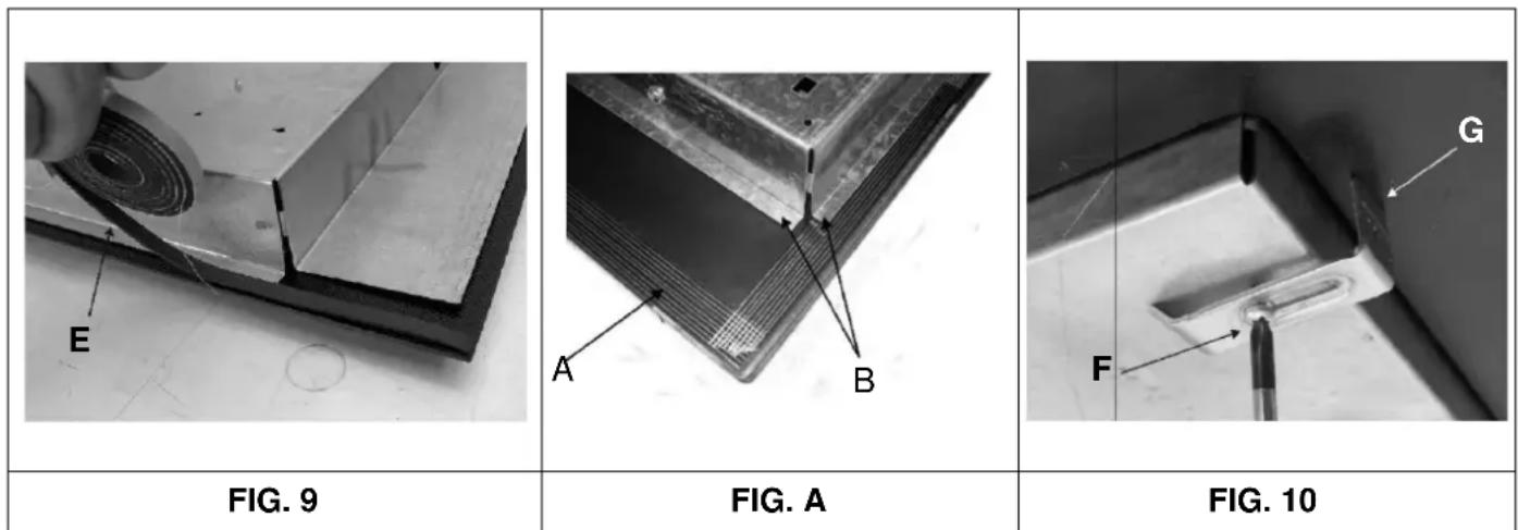 Pando PGA4490 - 4) COOKTOP FIXING - 1