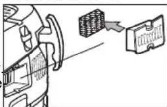 MILWAUKEE 896020 - Cleaning the Motor Intake Filter - 1