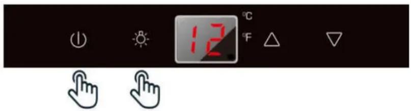 Pando PVMAV 12470 CRL - MODO "DISPLAY OFF" - 2