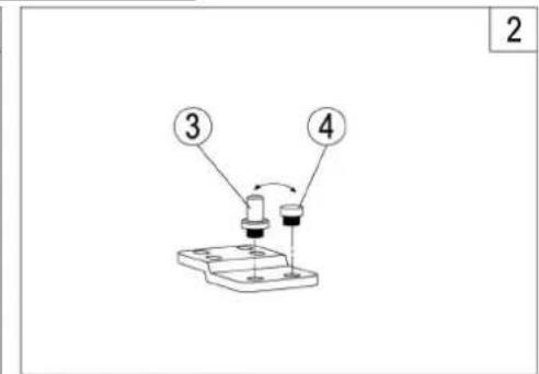 Pando PVMA 12470 PAL - DIAGRAM - MODELS FITTED UNDER A WORKTOP - 2
