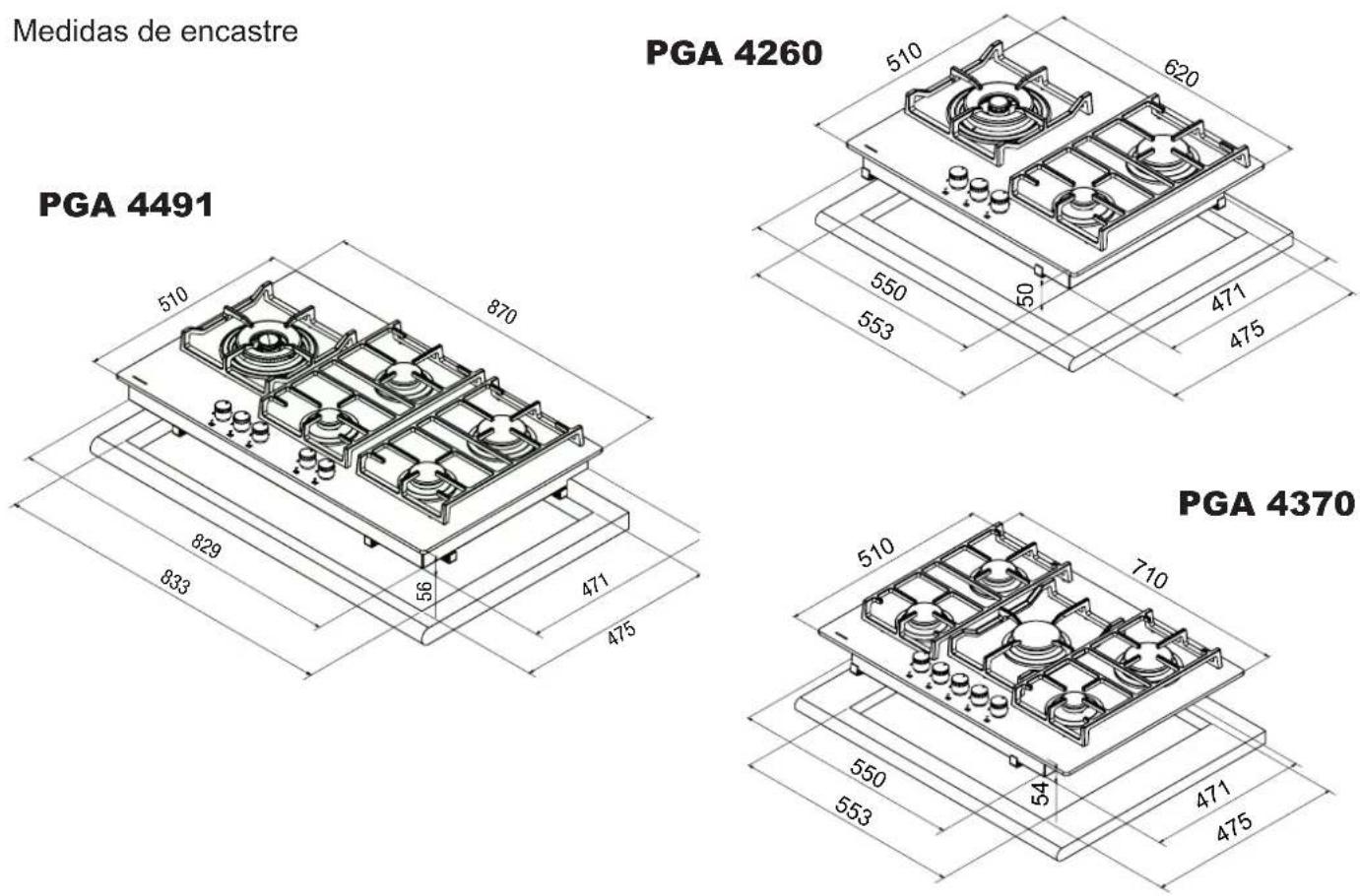 Pando PGA4370 - Inserción De La Placa - 1
