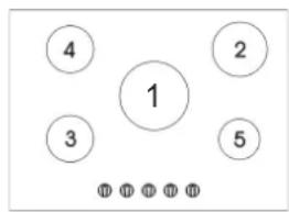 Pando PGA4370 - Burner Arrangement - 3
