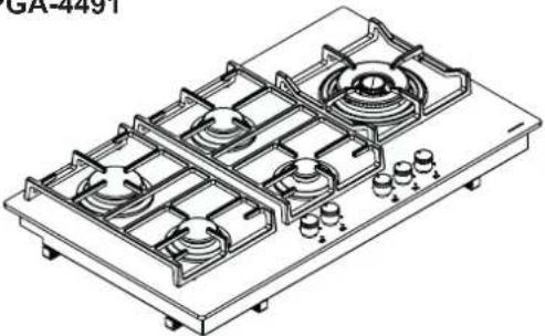 Pando PGA4370 - Dimensions de montage - 4