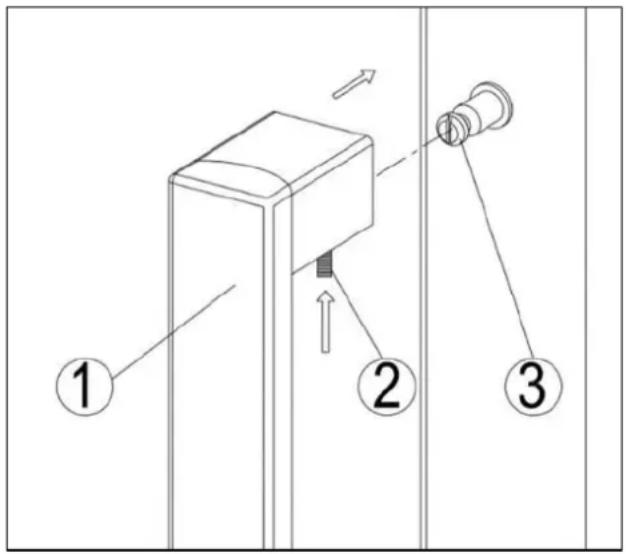Pando PVMA 178112 PAL - INSTALACIÓN DE LA MANETA - 1