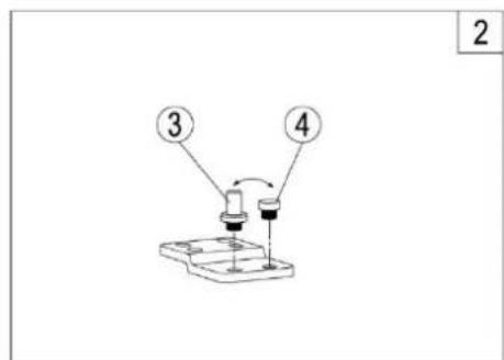 Pando PVMB 3016XR - SCHEMA - Modeles encastrés sous le PLAN de travail - 2