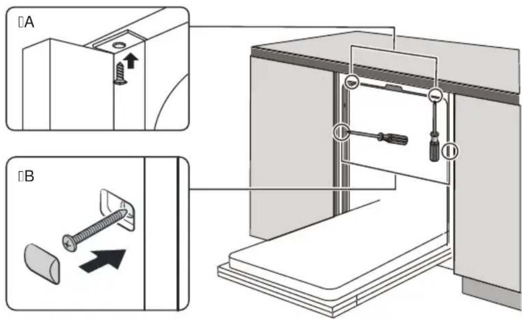 Pando PLB7145 - Étape 3. étapes d'installation du lave-vaisse - 2