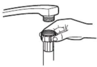 Pando PLB7145 - Raccordement d'eau froide - 1