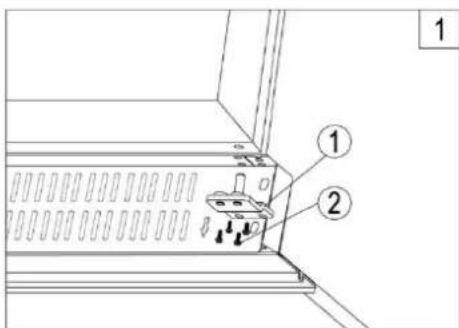 Pando PVMAVP 178112CRR - Porte optionnelle réversible - 1