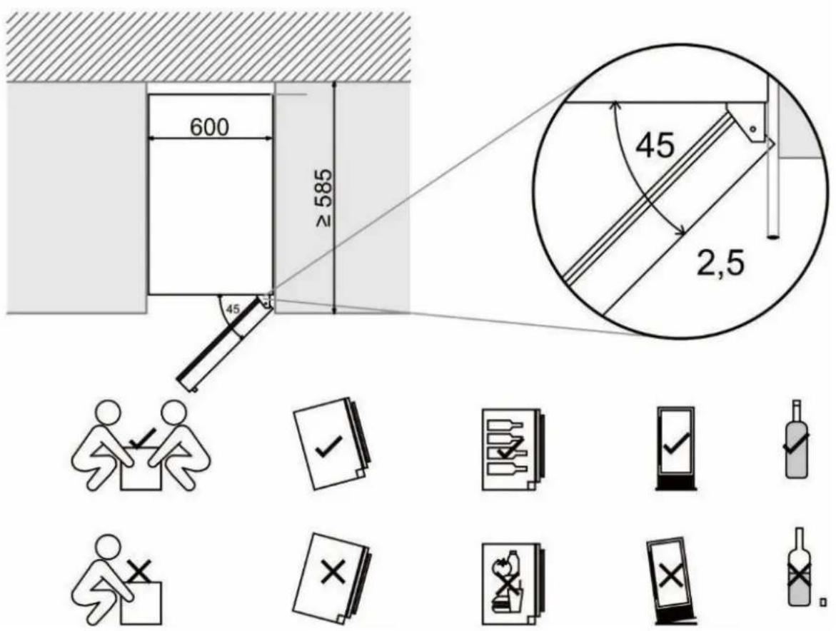 Pando PVMAVP 178112 CRL - INSTALLATION DIAGRAMS AND DIMENSIONS - 2