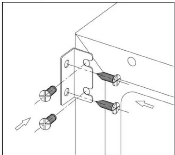 Pando PVMAVP 178112 CRL - Only for models UNDER A WORKTOP: - 1