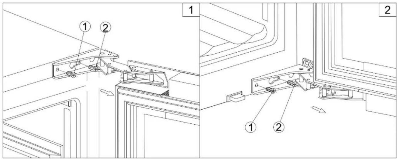 Pando PVMAVP 178112 CRL - ESQUEMA - DOBRADIÇA PROFISSIONAL INTEGRADA COM FECHAMENTO "SOFT" - 1