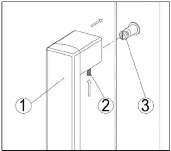 Pando PVMAVP 178112 CRL - Installation de la poignee - 1