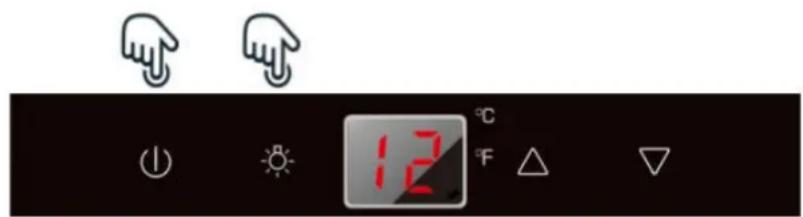 Pando PVMAVP 178112 CRL - Mode "display off - 1