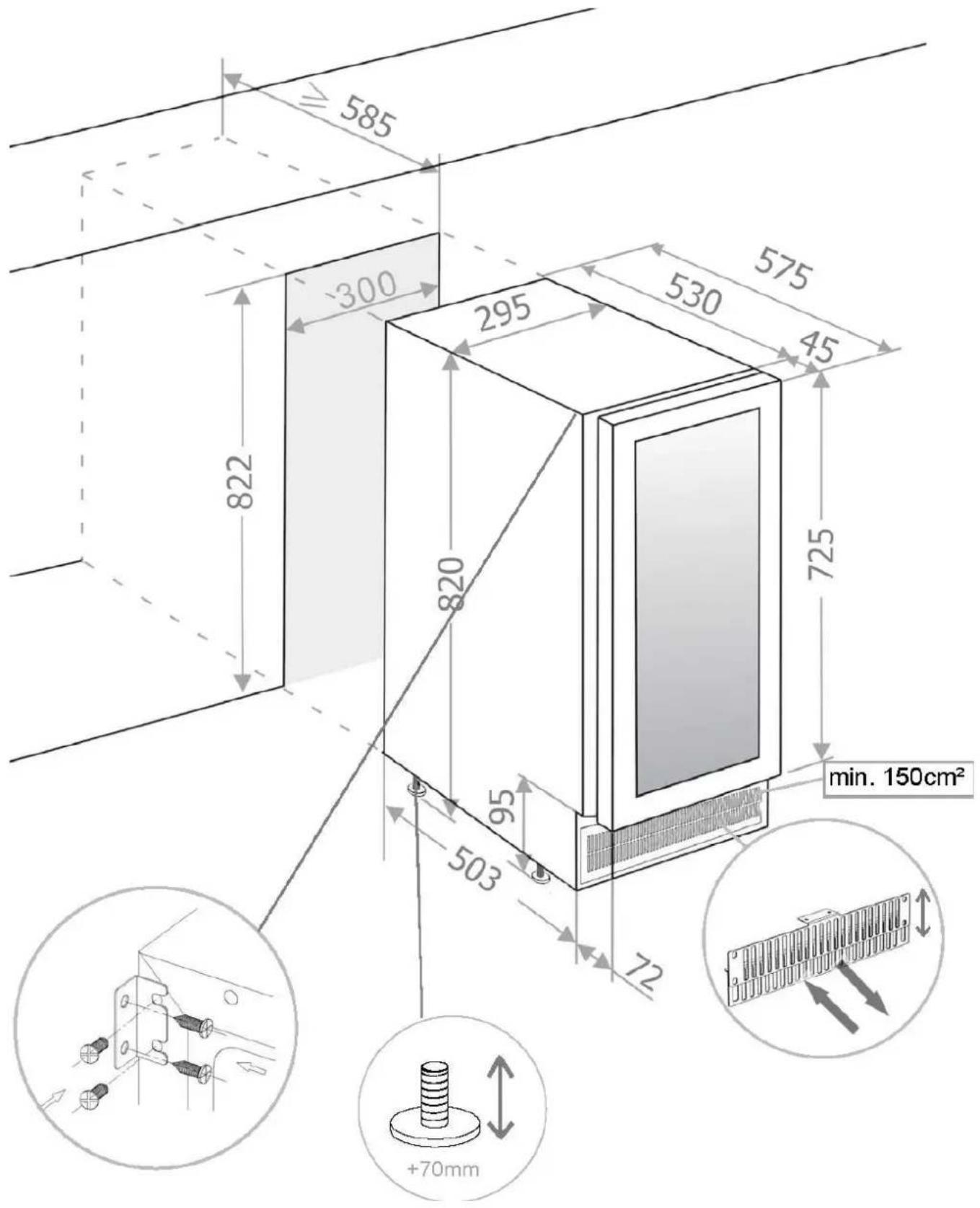 Pando PVMAVP 178112 CRL - Schemas installation et COTES - 2