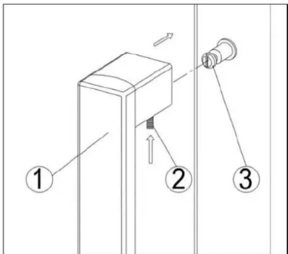 Pando PVMAVP 178112 CRL - FITTING THE HANDLE - 1