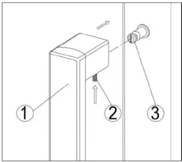 Pando PVMAV 12470 XL - FITTING THE HANDLE - 1