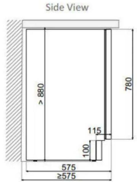 Pando PVMAV 12470 XL - ESQUEMAS DE INSTALLação E COTAS - 2