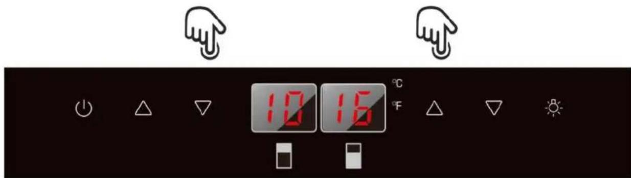 Pando PVMAV 12470 XL - TEMPERATURE CONTROL ADJUSTMENT - 2