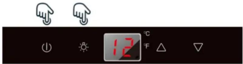 Pando PVMAV 12470 XL - MODO "DISPLAY OFF - 1